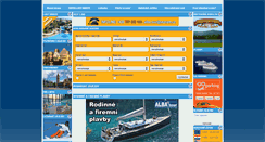 Desktop Screenshot of albatour.cz
